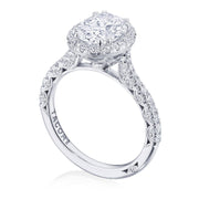 Oval Bloom Engagement Ring