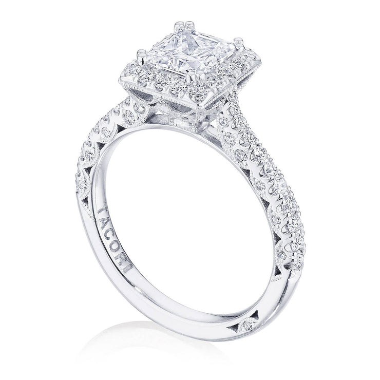 Princess Bloom Engagement Ring