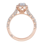 Pear Bloom Engagement Ring