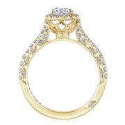 Pear Bloom Engagement Ring