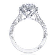 Round Bloom Engagement Ring
