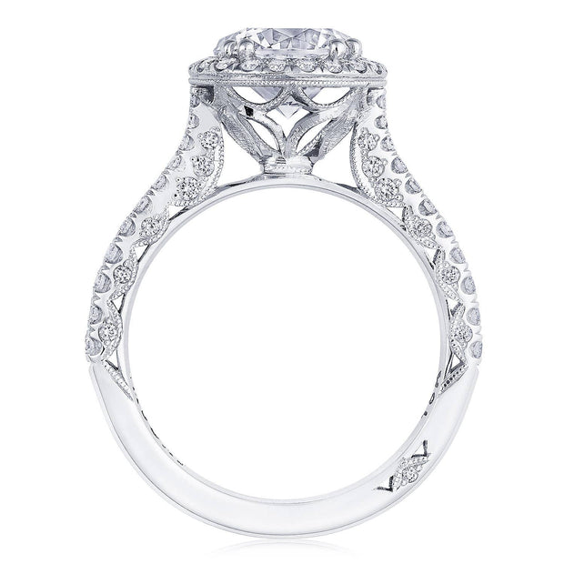 Round Bloom Engagement Ring