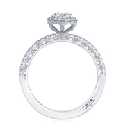 Oval Bloom Engagement Ring