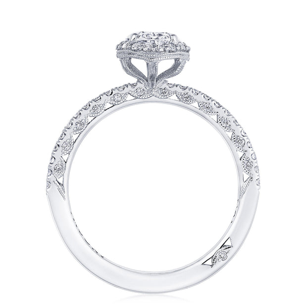 Oval Bloom Engagement Ring