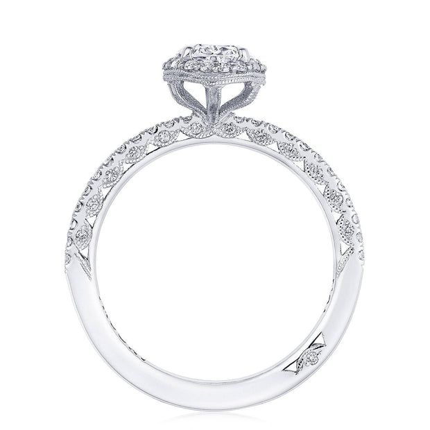 Oval Bloom Engagement Ring