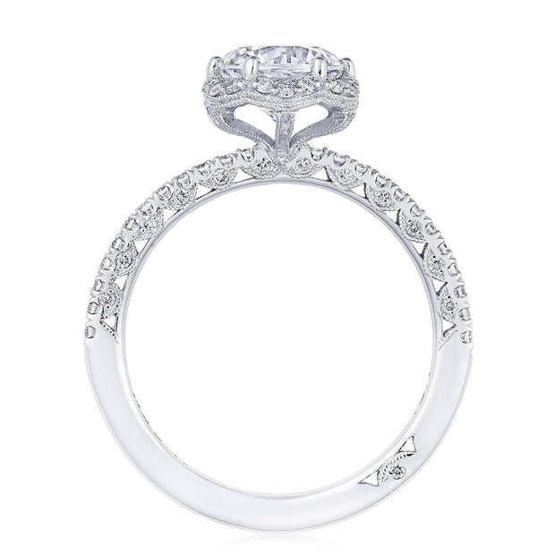 Round Bloom Engagement Ring