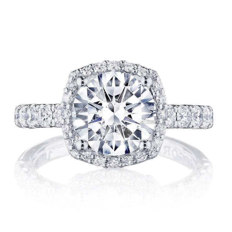 Round Bloom Engagement Ring