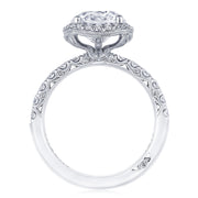 Round Bloom Engagement Ring