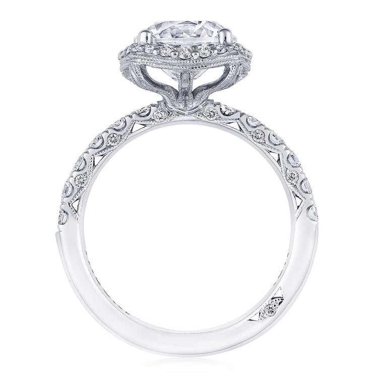 Round Bloom Engagement Ring