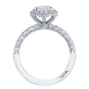 Oval Bloom Engagement Ring
