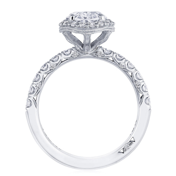 Oval Bloom Engagement Ring
