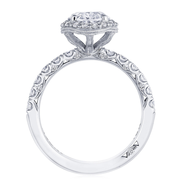 Oval Bloom Engagement Ring
