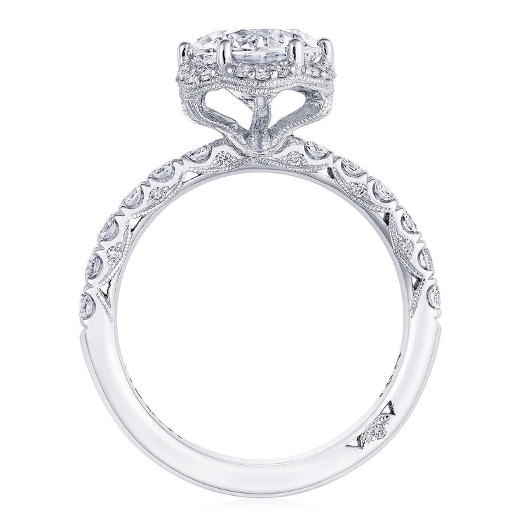 Round Bloom Engagement Ring