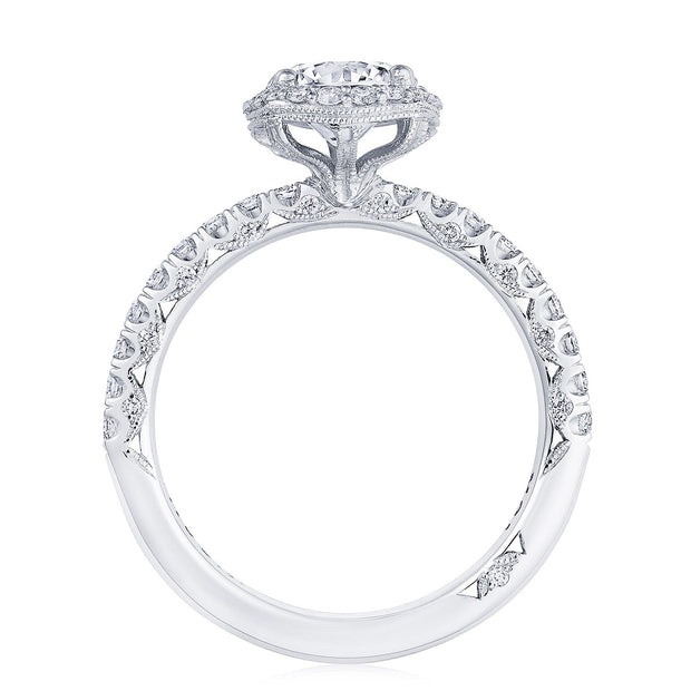 Round Bloom Engagement Ring