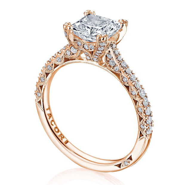 Princess Solitaire Engagement Ring