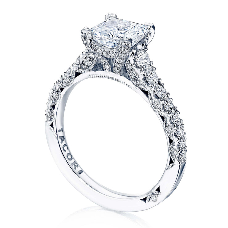 Princess Solitaire Engagement Ring