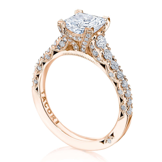 Princess Solitaire Engagement Ring