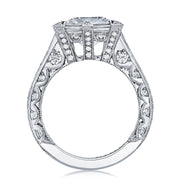 Princess Bloom Engagement Ring