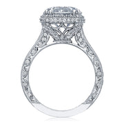 Round Bloom Engagement Ring