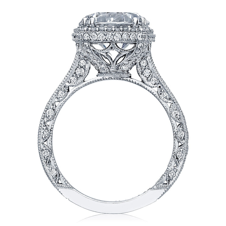 Round Bloom Engagement Ring