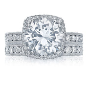 Round Bloom Engagement Ring