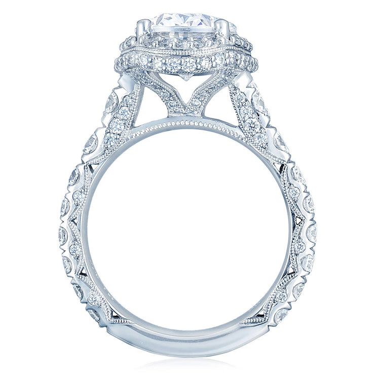 Oval Bloom Engagement Ring