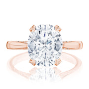 Oval Solitaire Engagement Ring