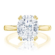 Oval Solitaire Engagement Ring