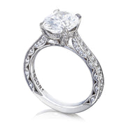 Oval Solitaire Engagement Ring