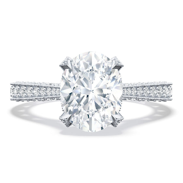 Oval Solitaire Engagement Ring