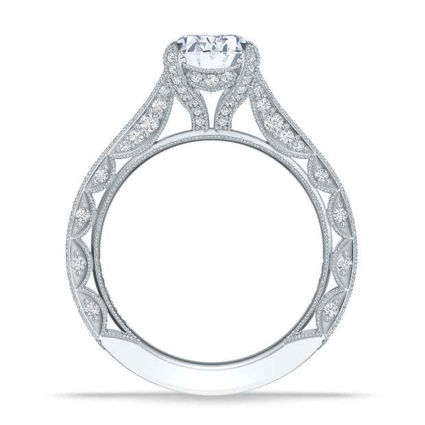 Oval Solitaire Engagement Ring