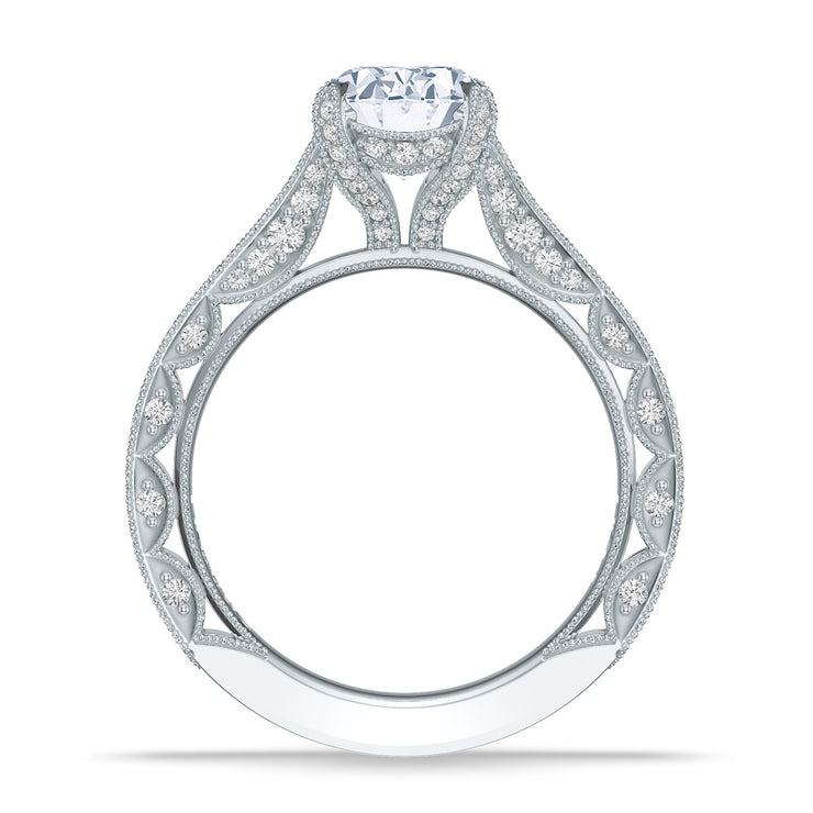 Oval Solitaire Engagement Ring