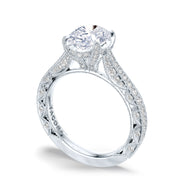 Oval Solitaire Engagement Ring