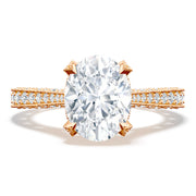 Oval Solitaire Engagement Ring