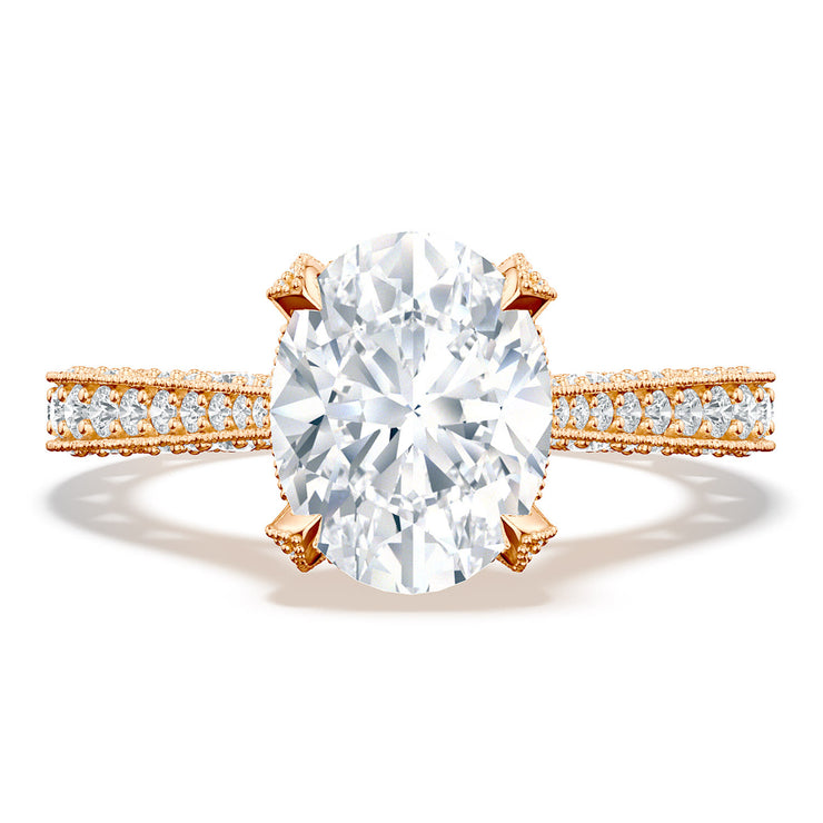 Oval Solitaire Engagement Ring