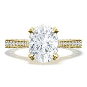 Oval Solitaire Engagement Ring