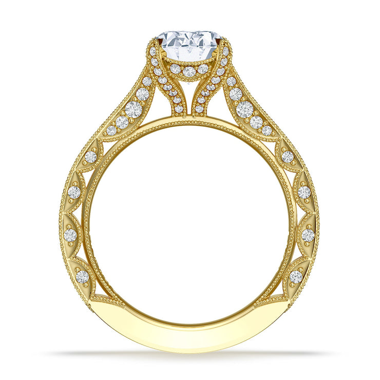 Oval Solitaire Engagement Ring