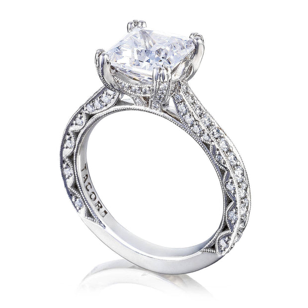 Princess Solitaire Engagement Ring