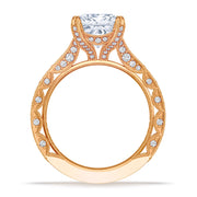Princess Solitaire Engagement Ring