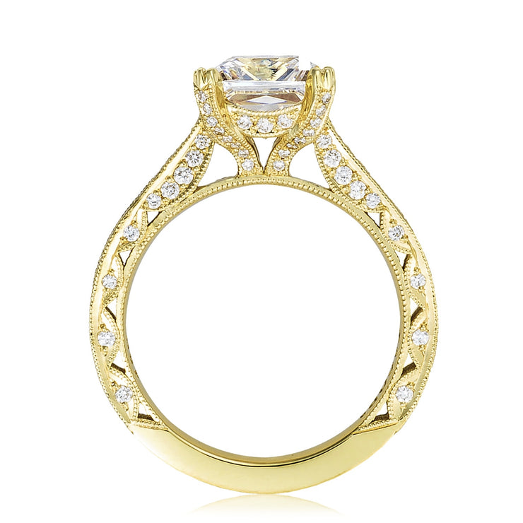 Princess Solitaire Engagement Ring