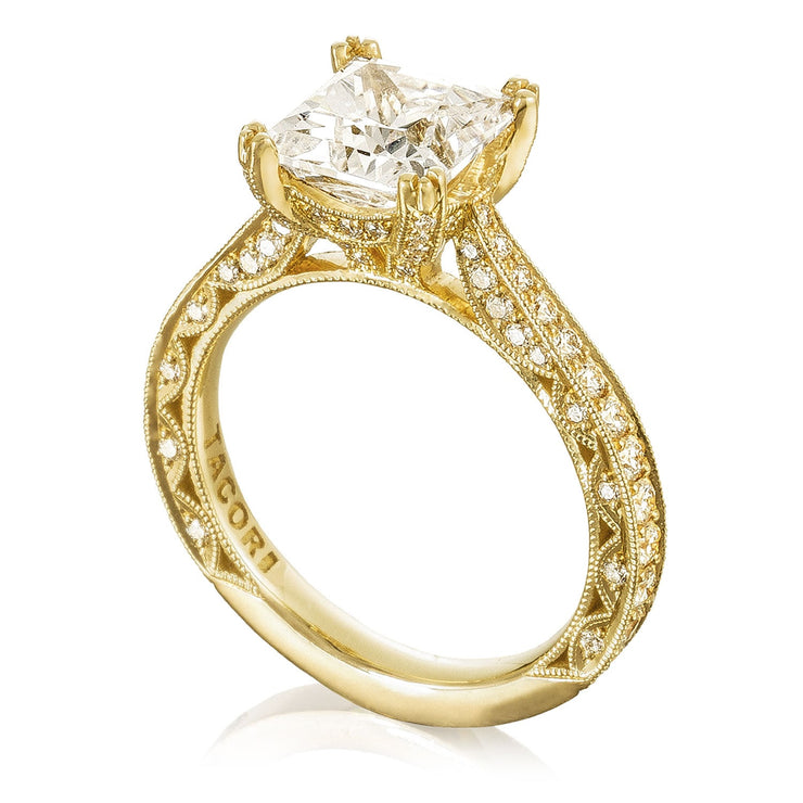 Princess Solitaire Engagement Ring