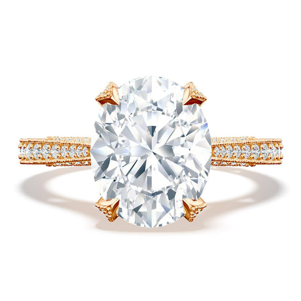Oval Solitaire Engagement Ring