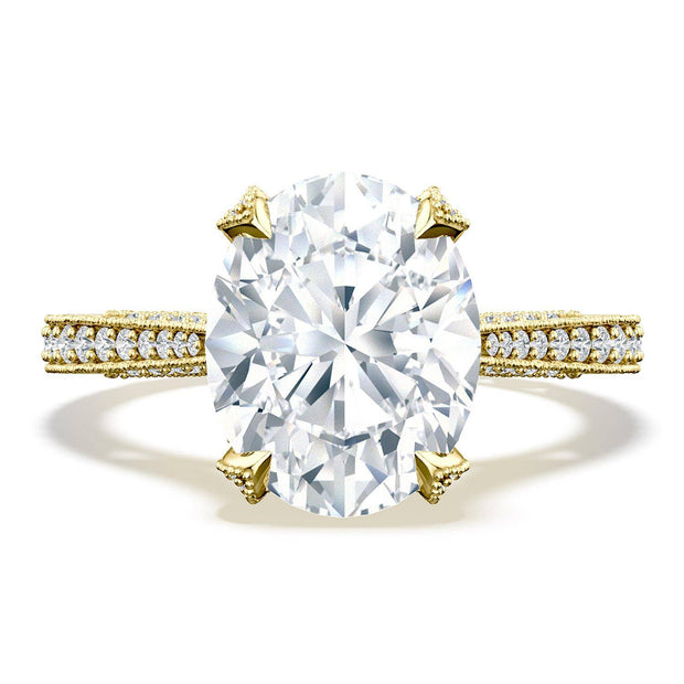 Oval Solitaire Engagement Ring
