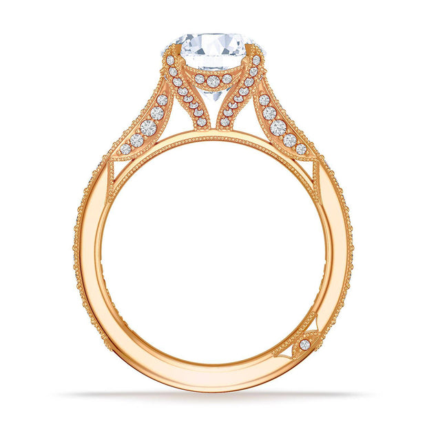 Round Solitaire Engagement Ring