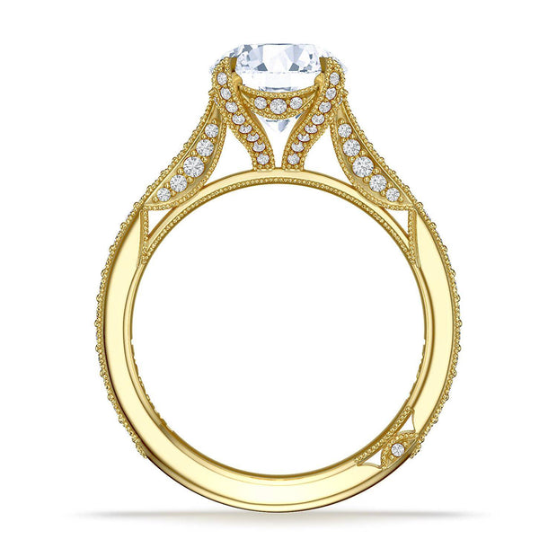 Round Solitaire Engagement Ring