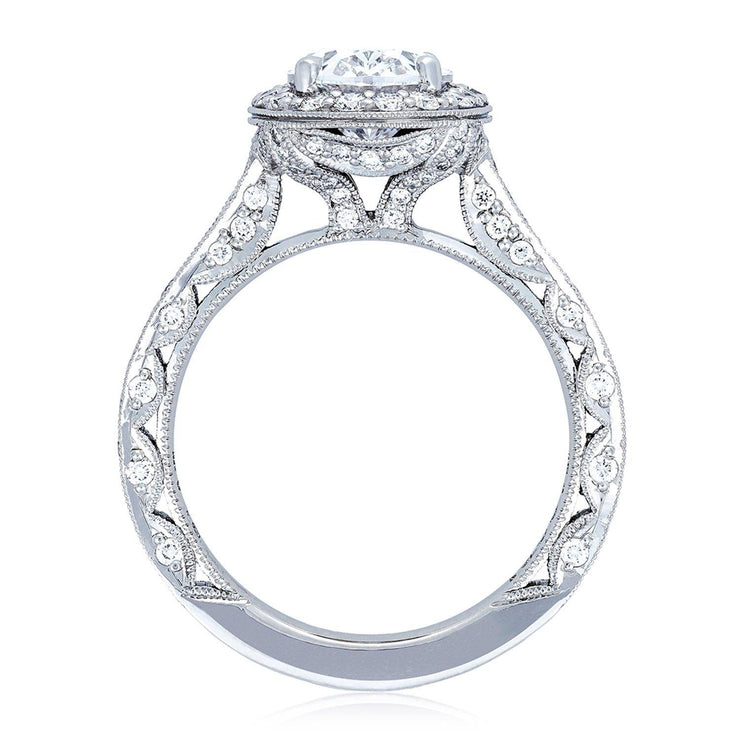 Oval Bloom Engagement Ring