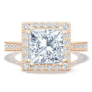 Princess Bloom Engagement Ring