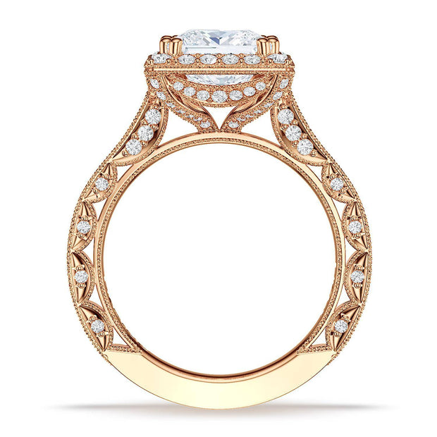 Princess Bloom Engagement Ring