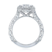 Princess Bloom Engagement Ring