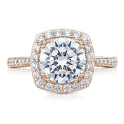 Round Bloom Engagement Ring
